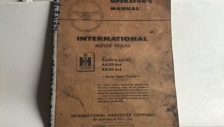 International AA Operator Manual