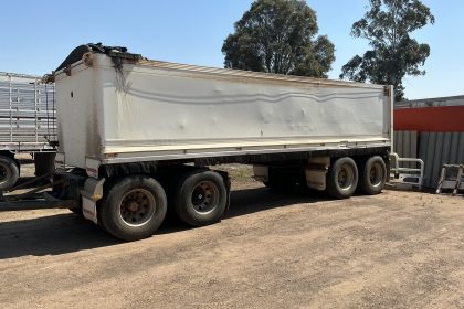 Hamelex Quad Dog Tipper Trailer