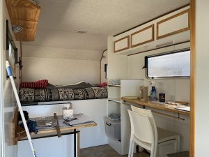 Gooseneck Trailer and Camper Van